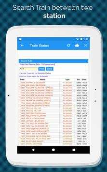 Indian Railway Train Status screenshot 11