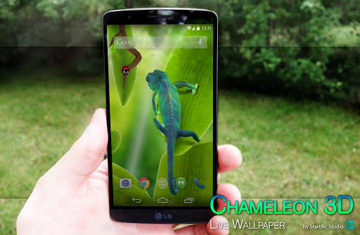 Chameleon 3DLiveWallpaper FREE screenshot 9