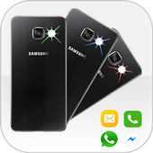 Color Flash Light Alert Call &amp; SMS icon