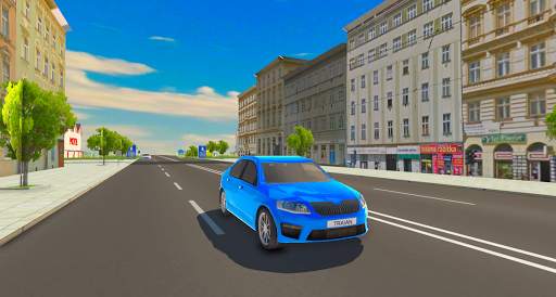 Street Car Driver : Driving Simulator screenshot 1