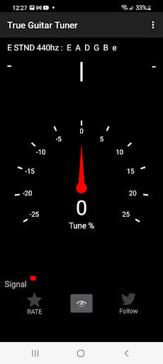 True Guitar Tuner स्क्रीनशॉट 4