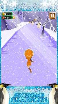 3D Frozen Girly Run Game FREE screenshot 12