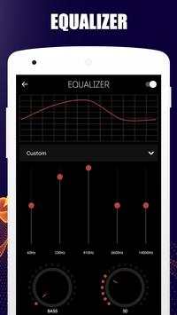 Music Player  - Volume Booster & Bass Booster скриншот 4