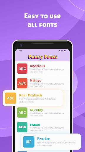 Fancy Fonts-Font & Emoji Keyboard screenshot 2