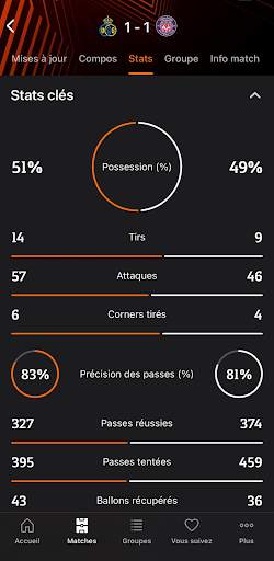 UEFA Europa League Officiel screenshot 5