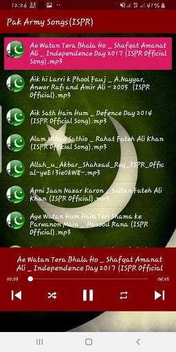 Pak Army Songs (ISPR Songs) screenshot 3