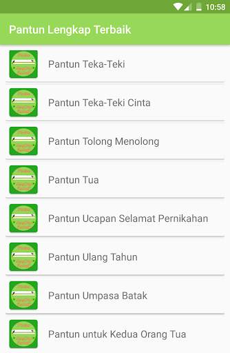 Pantun Lengkap Terbaik screenshot 10