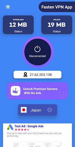 FAST EN VPN - SOFT TOUCH VPN screenshot 2