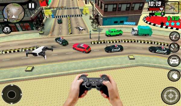 Tornado Wind Hero - Rope Hero Crime City Game screenshot 10