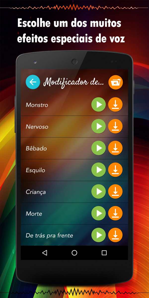Modificador de Voz screenshot 3