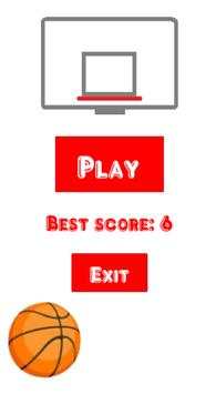 Facebook Basketball Game screenshot 1