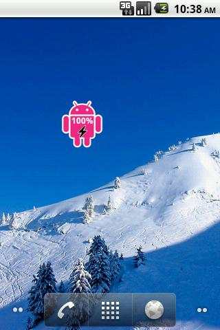 Bateria Różowy Android screenshot 2