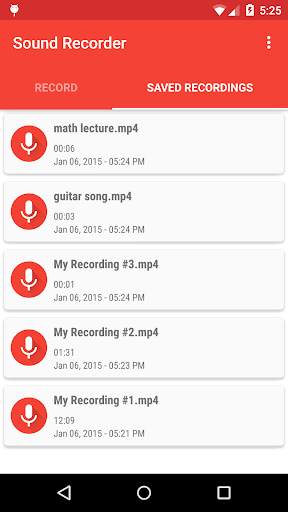 Easy Sound Recorder screenshot 3