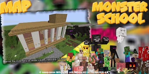 Map Monster School: New Herobrine Skin screenshot 1