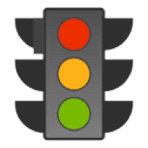 Traffic light icon