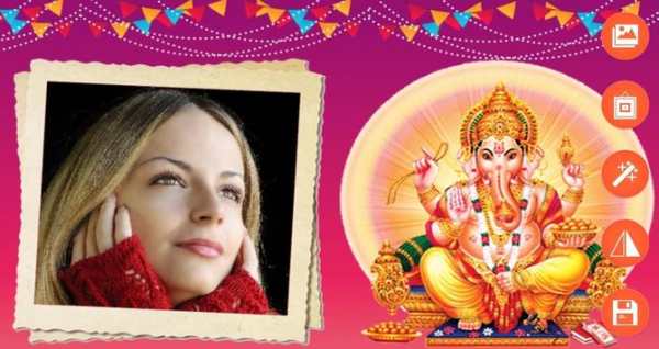 Ganesh Photo Frame 3 تصوير الشاشة