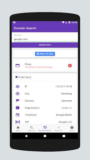 IP & Domain Info - VPN Check Tool screenshot 5