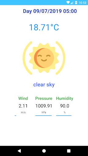 Weather and Forecast EMB स्क्रीनशॉट 2