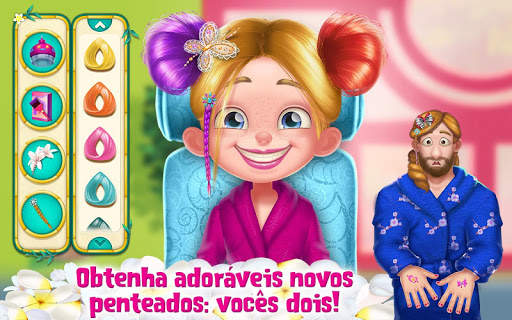Spa com o Papai — Aventura de Embelezamento screenshot 2