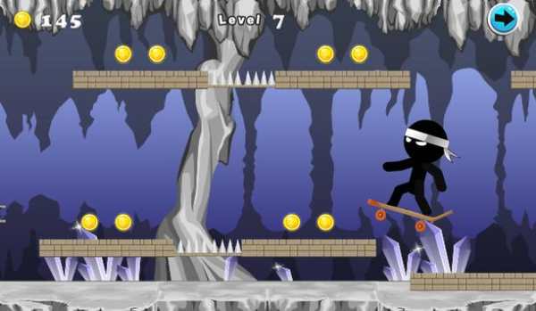 Ninja Skateboard Adventure screenshot 4