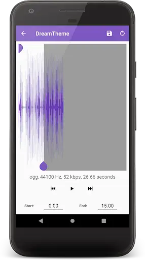 Mp3 Cutter / Ringtone Maker 4 تصوير الشاشة