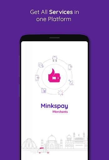 Minkspay Merchant - Money Transfer, Aadhaar ATM screenshot 1