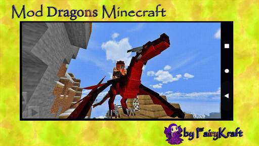 Dragon 😈 mod Minecraft screenshot 1