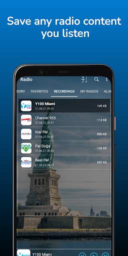 Radio Stations, Listen and Save screenshot 4