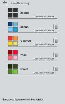 Blended Color Palette Lite screenshot 3