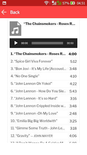 PlayList Love Song screenshot 6
