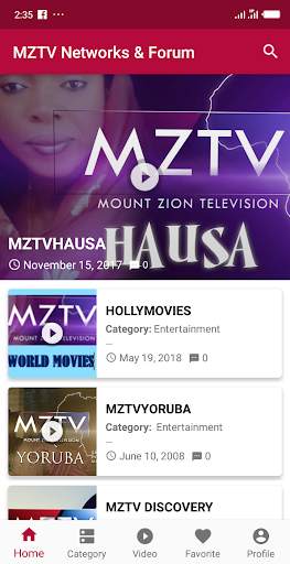 Mount Zion TV Network & Forum screenshot 1