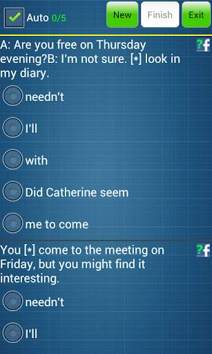 Test English Grammar II (Free) скриншот 1