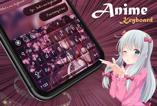 Keyboard - Anime Keyboard screenshot 4