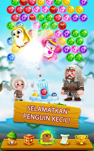 Bubble Shooter-Permainan Bunga screenshot 11