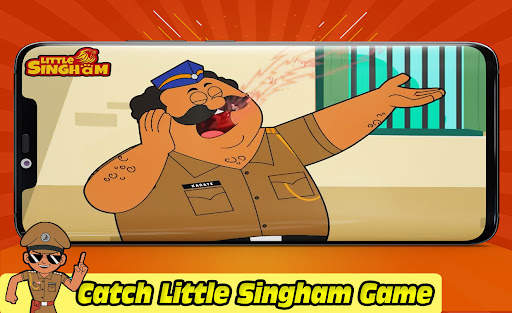 Catch Little Singham 3D Game screenshot 3