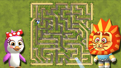 Maze Cartoon labyrinth 3D HD screenshot 5