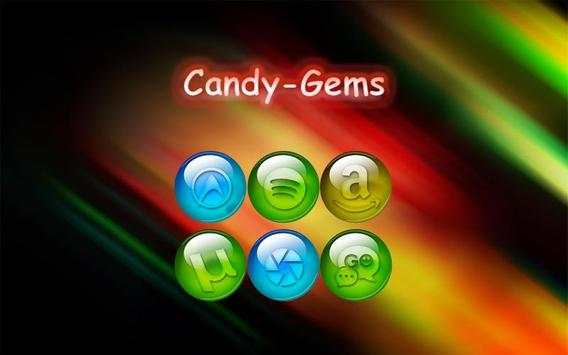 Candy Gems - Solo Theme screenshot 2