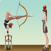 Girl Apple Shooter icon