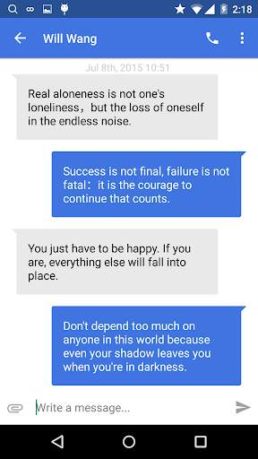 Picoo Messenger - Text SMS screenshot 3