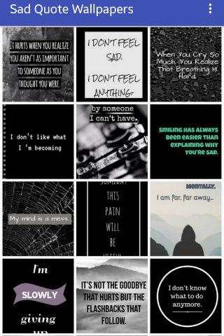 Sad Quote Wallpapers screenshot 2