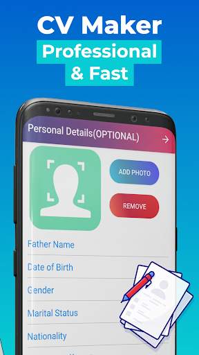 Resume Builder CV Maker App screenshot 3