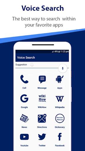 Voice Search - Search by Speaking screenshot 1