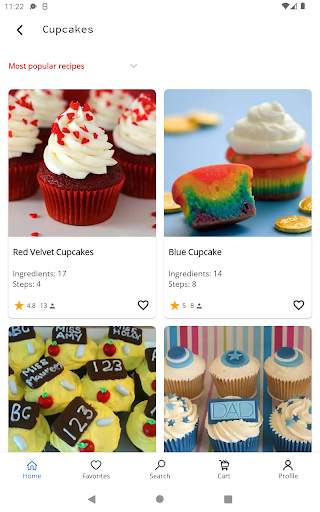 Cake and Baking Recipes screenshot 8