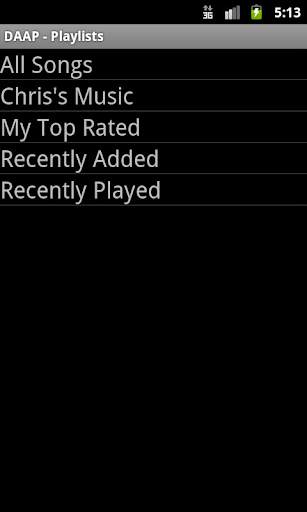 DAAP Media Player screenshot 6