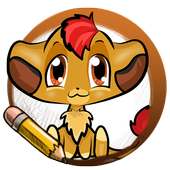 Drawing The Lion King Jungle Animals logo