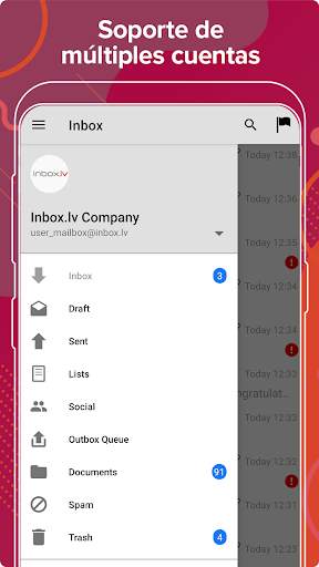 Inbox.lv screenshot 2
