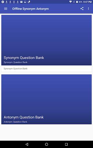 Offline Synonym Antonym screenshot 1