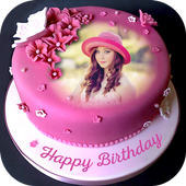Name Photo On Birthday Cake иконка