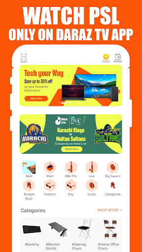 PSL Cricket Daraz TV Guide screenshot 2