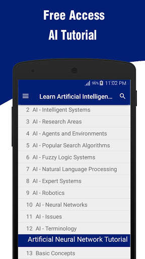 Learn Artificial Intelligence screenshot 1